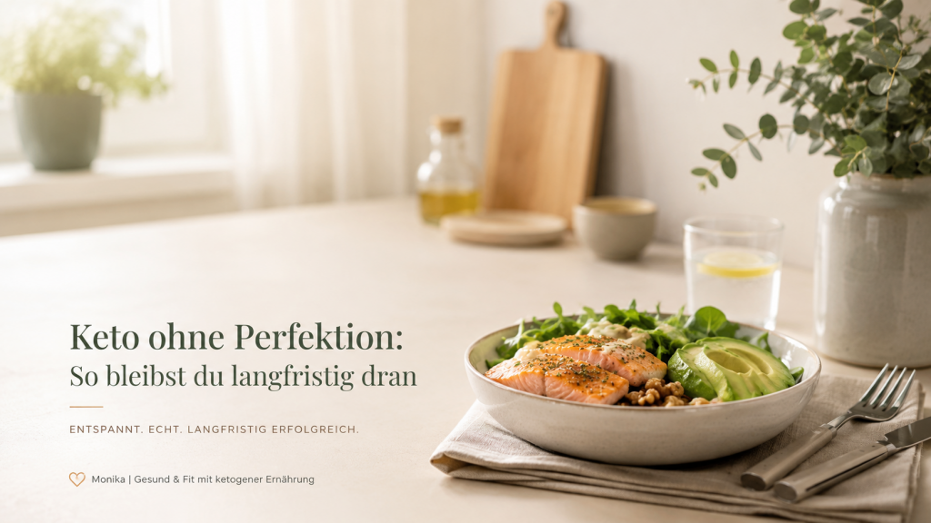 Keto ohne Perfektion im entspannten Alltag