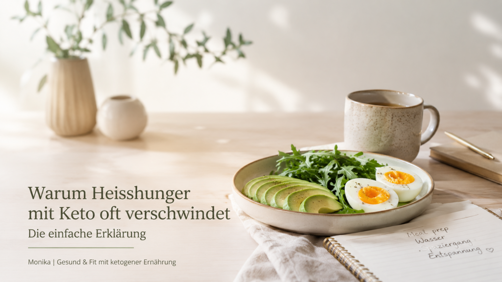 Warum Heisshunger mit Keto oft verschwindet und viele Menschen länger satt bleiben