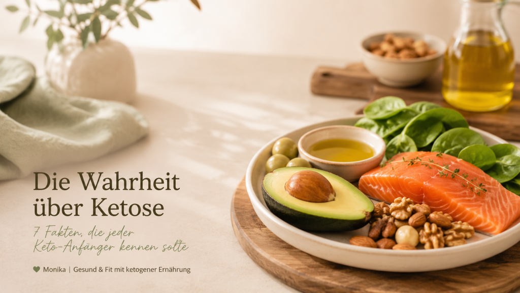 Die Wahrheit über Ketose mit Avocado, Olivenöl und typischen Keto Lebensmitteln für Anfänger