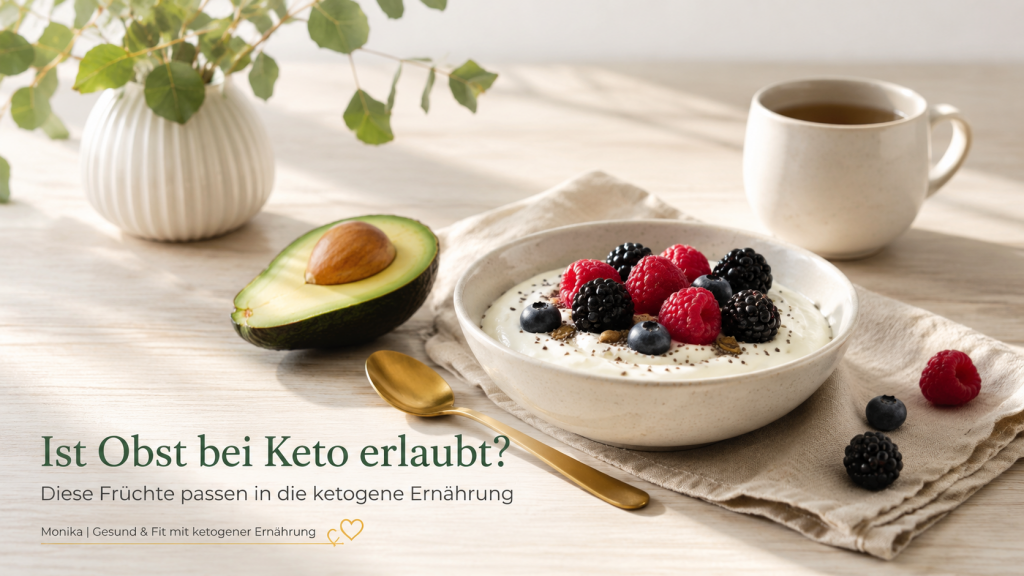 Obst bei Keto: Avocado, Himbeeren und Brombeeren als keto-freundliche Früchte